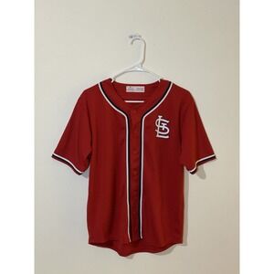 Kids Youth St. Louis Cardinals MLB Red Baseball Jersey Sz XL Genuine Merchandise
